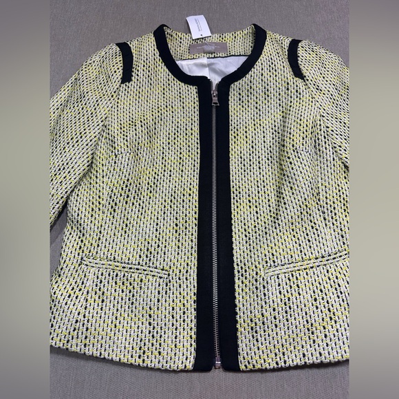Banana Republic Tweed Blazer SIZE 6 - Picture 2 of 5